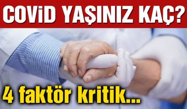 Yaş, Covid-19 hastaları için en kritik faktör