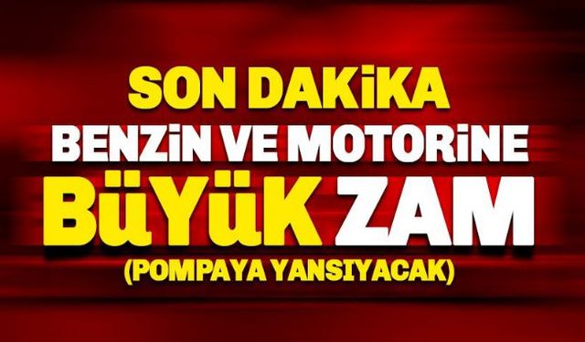 Hafta başında 16 kuruş indirim yapılan benzine 17 kuruş ve 12 kuruş indirim yapılan motorine 16 kuruş zam geliyor Zamlı fiyatlar bu gece yarısından itibaren geçerli olacak