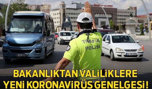 İçişleri Bakanlığı, valiliklere koronavirüs denetimleriyle ilgili genelge gönderdi