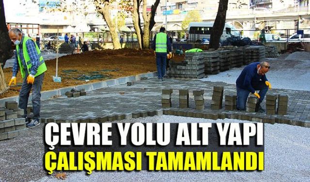 Acılık çevre yolu bağlantısının altyapı çalışmaları tamamlandı