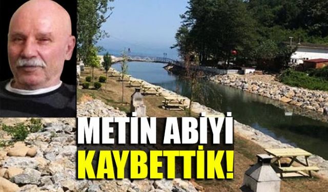 Değirmenağzı Plajının müdavimlerinden Metin Baş yaşama veda etti