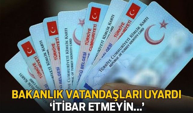 İçişleri Bakanlığı tarafından yapılan açıklamada, kimlik kartı, pasaport ve sürücü belgesi değerli kâğıt ve harç bedellerine yüksek oranda zam yapılacağı veya belgelerini yenilemeyenlere yıl sonu itibariyle ceza uygulanacağı şeklindeki asılsız haberlere i