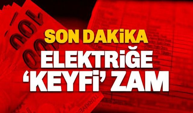 Yaşanan pandemide vatandaşın gelirleri azalır, her kalemde giderleri artarken, halihazırda zaten yüksek gelen elektrik faturalarını daha da şişirecek bir tebliğ yayınlandı