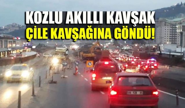 Zonguldakın Kozlu ilçesi için önem taşıyan Kozlu köprülü kavşak hizmete açılı fakat tartışmalarda başladı