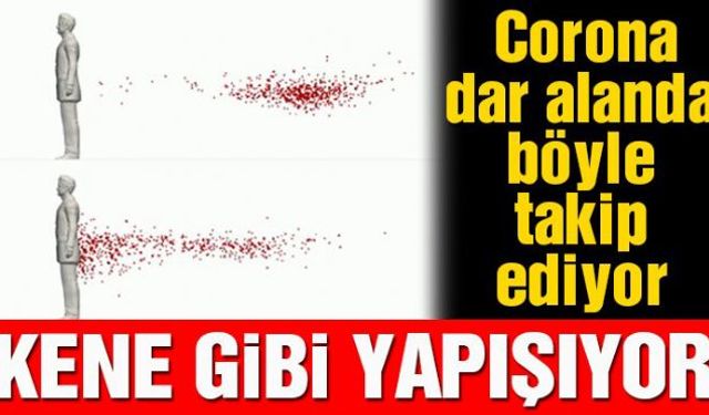 Corona virüsünün kapalı ve koridor gibi dar alanlarda nasıl yayıldığı gözler önüne serildi