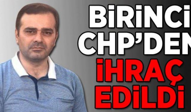 Kozlu Belediyesi Meclis üyesi Celal Murat Birinci, partisi CHPden ihraç edildi