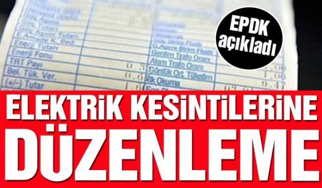 EPDK Başkanı Mustafa Yılmaz, 65 yaş üstü tüketicilerin, engelli tüketiciler ile şehit ailelerinin ve muharip/malul gazilerin elektriğinin, borcundan ötürü 3 ay boyunca kesilemeyeceğini açıkladı