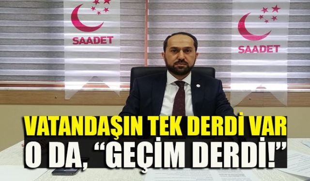 Saadet Partisi (SP) İl Başkanı Burak Erol, ulusal ve yerel gündeme dair konuları parti binasında gerçekleştirdiği basın toplantısı ile açıkladı