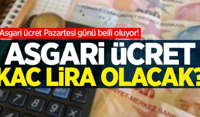 Aile, Çalışma ve Sosyal Hizmetler Bakanı Zehra Zümrüt Selçuk, Asgari Ücret Tespit Komisyonu'nun dördüncü ve son toplantısının 28 Aralıkta saat 10