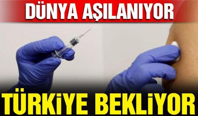 Dünyada şimdiye kadar 15,5 milyon insan aşı oldu