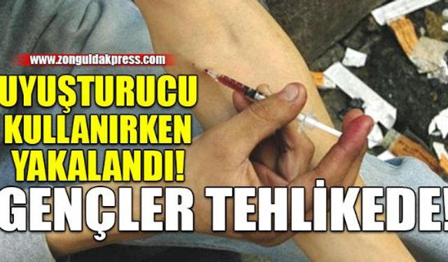 Araçta uyuşturucu kullandıkları yönünde ihbar alan polisler harekete geçti