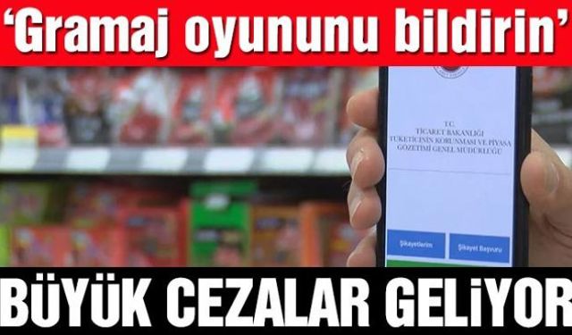 Özellikle ambalajlı gıda ve temel tüketim ürünlerinde gramajı azaltıp, fiyatın değişmemesi nedeniyle pek çok vatandaş şikayetçi