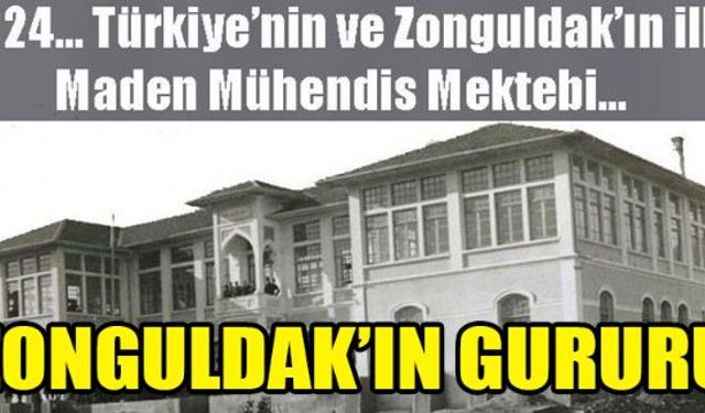 Türkiye'nin ilk üniversitesi olma özelliğini taşıyan "Zonguldak Maden Mühendis Mekteb-i Alisi" adıyla kurulan ve halen eğitim ve öğretim hayatını Endüstri Meslek Lisesi olarak sürdüren okul Zonguldak'ın göğsünü kabartıyor