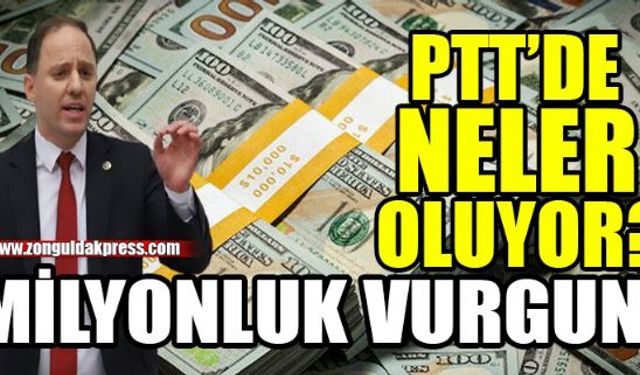 Cumhuriyet Halk Partisi (CHP) Zonguldak Milletvekili Deniz Yavuzyılmaz, PTTnin 'Evrak Tarama İşi'ndeki milyonluk usulsüzlük için suç duyurusunda bulundu