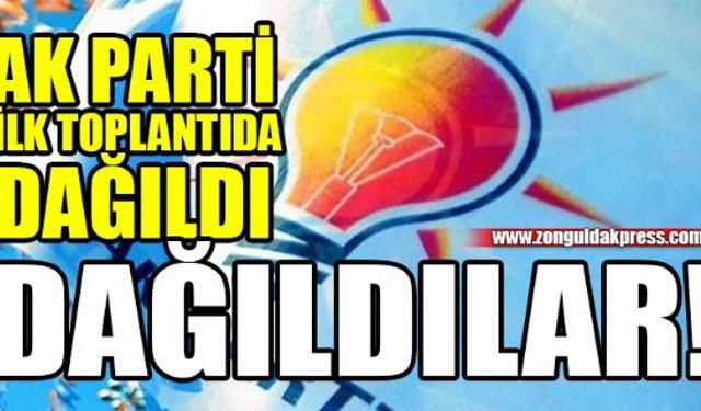 Adalet ve Kalkınma Partisi Zonguldak İl Yönetiminde görev dağılımı gerçekleştirildi