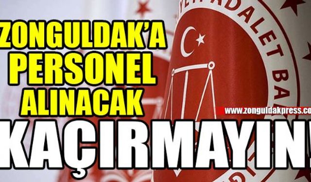 Adalet Bakanlığı 13 bin 202 personel alacak