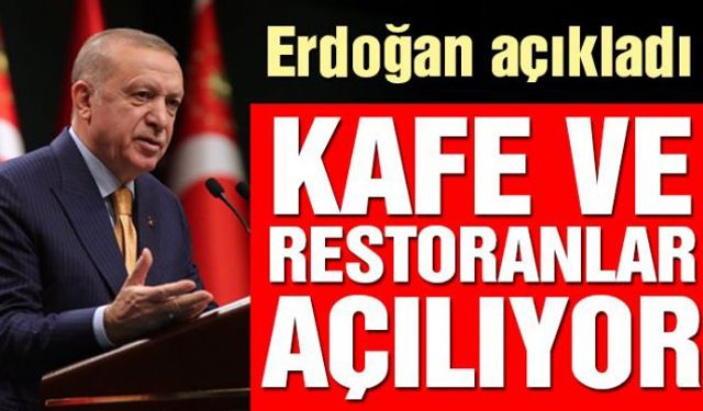 Cumhurbaşkanı Erdoğan, Kabine toplantısının ardından yaptığı son dakika açıklamasında corona virüsüyle mücadele kapsamında alınan kararları açıkladı