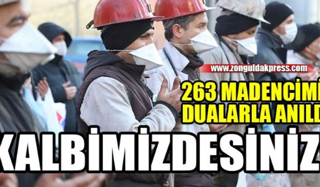 Kozlu ilçesinde 3 Mart 1992 tarihinde meydana gelen maden faciasında şehit düşen 263 madencimiz dualarla anıldı