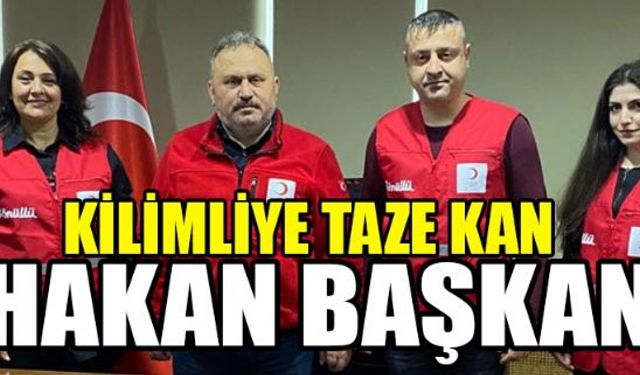 Türk Kızılayı Kilimli Şube Başkanlığına Hakan Çakır atandı