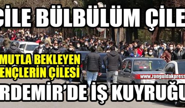 Ereğli Demir ve Çelik Fabrikalarının işçi alımı duyurusunu öğrenen gençlerin saatlerce başvuru için beklemesinin ardından fabrikadan konu ile ilgili açıklama yapıldı