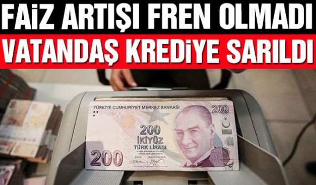 Merkez Bankası'nın politika faizini yüzde 19'a yükseltmesini takip eden 19-26 Mart haftasında, ihtiyaç kredisinin ortalama faizi yüzde 22