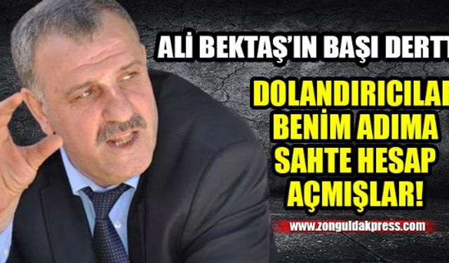 Kozlu Belediye Başkanı Ali Bektaş, sosyal medya hesabından yaptığı bir açıklamayla kendi adına açılan sahte hesap ile ilgili uyarıda bulundu