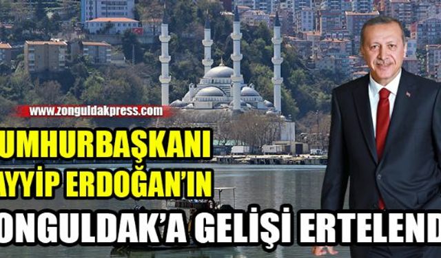 Cumhurbaşkanı Recep Tayyip Erdoğan'ın, Uzun Mehmet Camisi'nin açılışı için geleceği tarih, ileri bir tarihe ertelendi