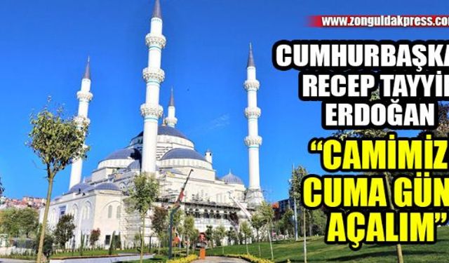 Zonguldak'ın Karakum mevkiinde Gür Yapı firması tarafından inşa edilen Uzun Mehmet Camii'nde sona gelindi