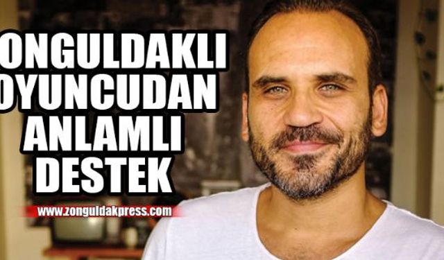 Zonguldaklı başarılı oyuncu Gürgen Öz,3 Mart 1992 hayatını kaybeden 263 madencinin anısına hazırlanan ve Zonguldak Kömürspor'a destek amacıyla başlatılan kampanyaya destek verdi