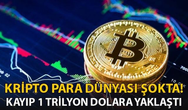 Geçen ay 65 bin dolara yaklaşan Bitcoin'de bugün 32 bin dolar seviyesi görüldü