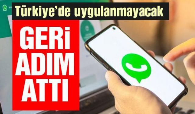 WhatsApp, veri paylaşımını içeren güncellemenin onaylayan kullanıcılar dâhil olmak üzere Türkiyedeki hiçbir kullanıcı açısından yürürlüğe girmeyeceğini Rekabet Kurumu'na bildirdi