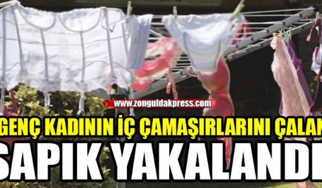 İç çamaşırları çalınan kadın, gerçeği kamerayla ortaya çıkardı! Sapık, kocasının kuzeni çıktı