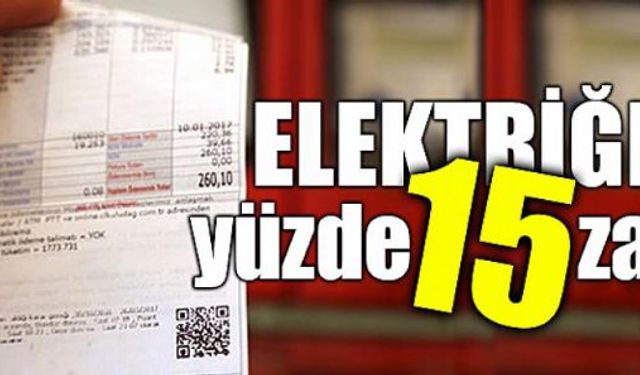 EPDK'dan yapılan açıklamada, "Elektrik üretiminde oluşan maliyet artışları nedeni ile 1 Temmuz 2021 tarihinden itibaren geçerli olmak üzere nihai elektrik satış fiyatlarında tüm abone grupları için yüzde 15 oranında artış yapılmıştır" ifadeleri kullanıldı