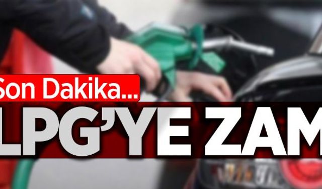 Sektör kaynaklarından edinilen bilgiye göre, LPG'ye yarın geceden itibaren geçerli olmak üzere yaklaşık 50 ile 60 kuruş aralığında zam gelecek