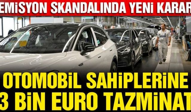 Hollanda'daki Amsterdam Bölge Mahkemesi, Alman otomobil devi Volkswagen'in (VW), emisyon testi sonuçlarını tahrif eden hileli bir yazılımla donatılmış dizel araçları satın alanlara 3 bin euro tazminat ödemesine karar verdi