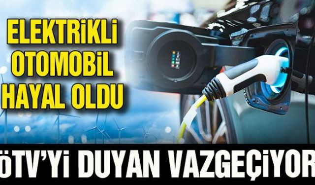 Türkiye'de elektrikli bir otomobil satın almak isteyen bir tüketici, aynı satış fiyatındaki benzinli bir araca ödeyeceğinden daha fazla ÖTV ödemek zorunda kalıyor