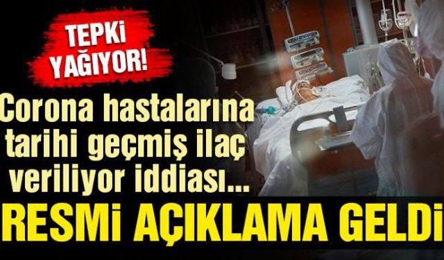 Türkiye İlaç ve Tıbbi Cihaz Kurumu (TİTCK), corona virüsü hastalarına tarihi geçmiş Favipiravir ilacının verildiği iddialarıyla ilgili açıklama yaptı