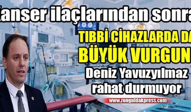 Cumhuriyet Halk Partisi (CHP) Zonguldak Milletvekili ve TBMM Kit Komisyonu Üyesi Deniz Yavuzyılmaz, Sağlık Bakanlığının sümen altı edilen Sayıştay raporunda yeni bir bulguyu daha açıkladı