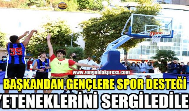 Gençlerin spora olan ilgilerini arttırmak ve yeteneklerini ortaya çıkartmak için Zonguldak Belediyesi Kültür ve Sosyal İşler Müdürlüğü iş birliğince Zonguldak 3x3 Sokak Basketbol Turnuvası 20-26 Eylül tarihinde Vilayet Meydanında basketbol severler ile