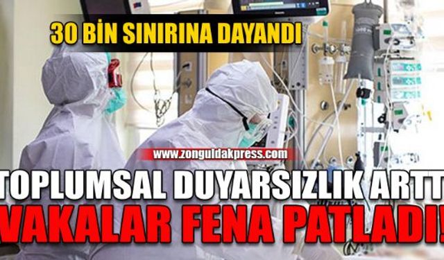 Duyarsızlık arttı, vakalar patladı...