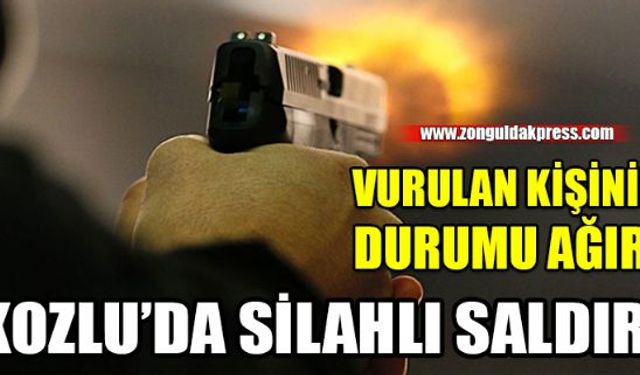 Kozlu'da silahlar patladı!..