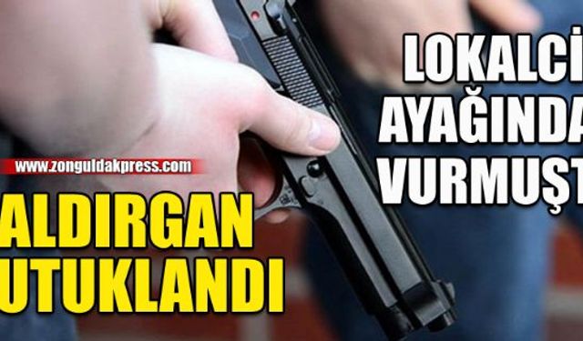    Lokal işletmecisini vuran şahıs tutuklandı