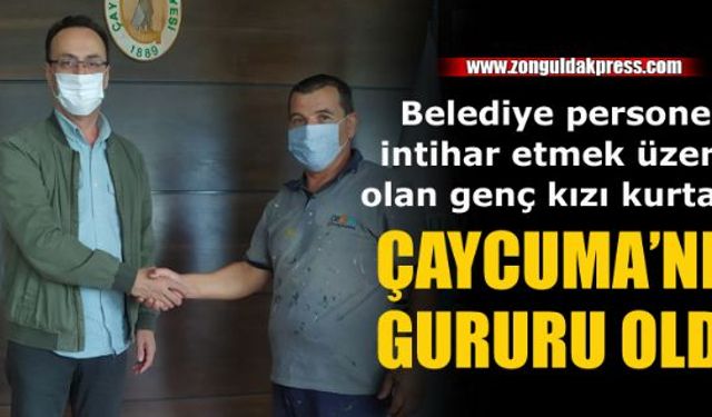 Çaycumanın gururu oldu