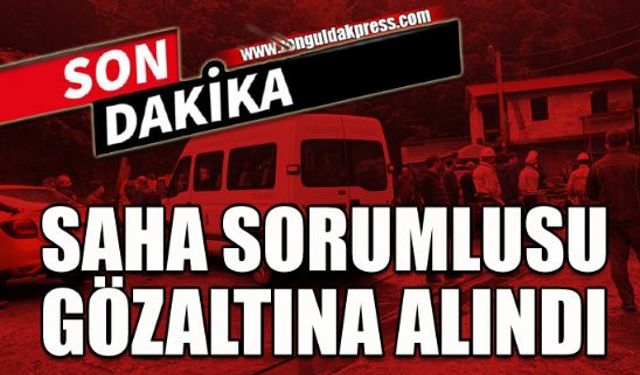 Göçük olayında flash gelişme... Saha sorumlusu gözaltına alındı