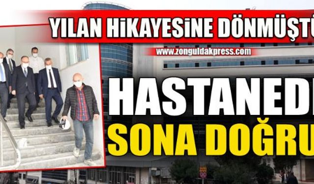 Yeni Devlet Hastanesi inşaatı, nihayet sona doğru...