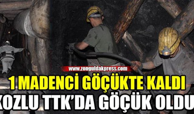 3 madenci kaçarak kurtuldu ama 1 işçi göçükte kaldı!..