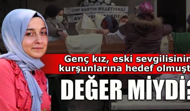 Genç kıza hazin veda!