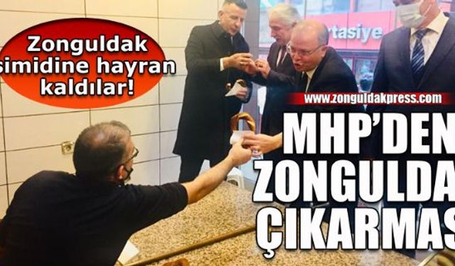 MHP'liler Zonguldak simidine hayran kaldı