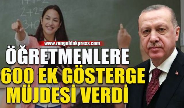 Öğretmenlere 24 Kasım öncesi 3600 ek gösterge müjdesi