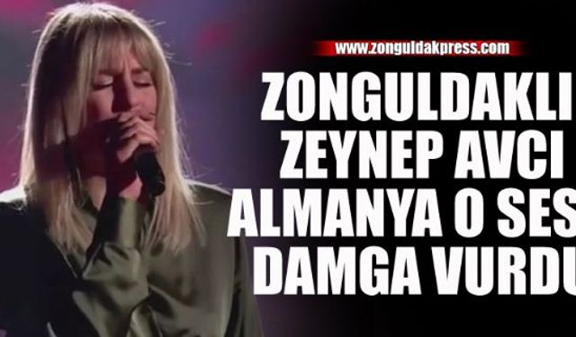 O Ses Almanyada Zeynep Avcı rüzgarı